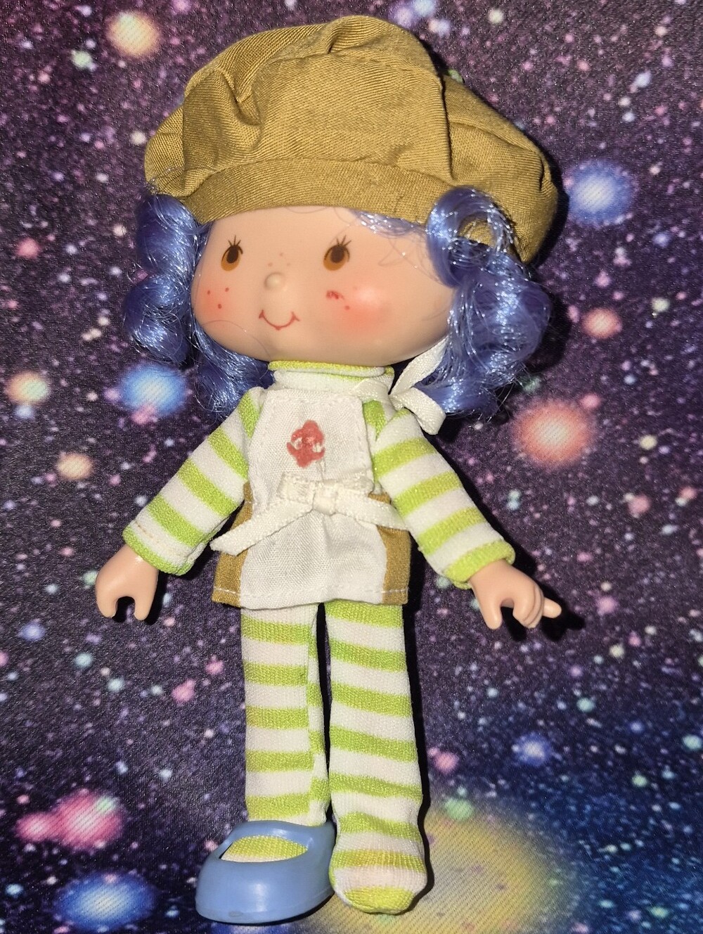 🇫🇷 Vintage 1980 Kenner Strawberry Shortcake Crêpes Suzette Doll w/ OG Outfit